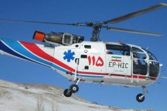 پرواز اورژانس هوایی تهران بر فراز منطقه نوبران