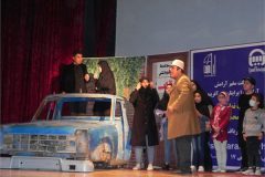 نمایش صحنه ای نیسان آبی در ساوه برگزار شد