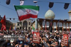 قلب ایران در شیراز تپید/ روایت دلدادگی مردم به شهدای حرم