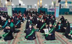 همایش شکوه و اقتدار بسیجیان ساوجی