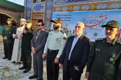 مراسم تجدید میثاق با شهدا در ساوه