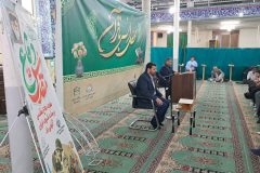 برگزاری محفل انس با قرآن به مناسبت گرامیداشت هفته دفاع مقدس