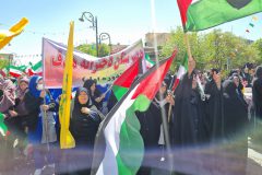 فریاد «مرگ بر اسراییل» ساوجی‌ها