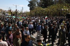 فریاد آزادی قدس شریف در ساوه