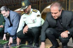 تجدید میثاق با شهدای انقلاب در ساوه