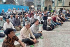 آئین روح بخش دعای عرفه در ساوه طنین‌انداز شد