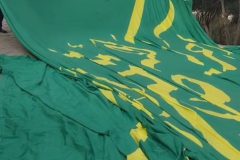 برافراشته شدن پرچم مهدوی در ساوه