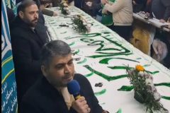 پخت کیک ۵۰۰ کیلویی در ساوه