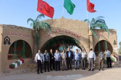 تجدید میثاق مسئولان ساوجی با آرمان‌های شهدا