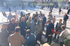 ادای احترام باستانی کاران ساوجی به مقام شهیدان