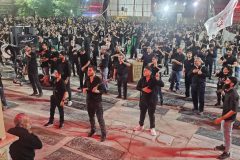 شهر ساوه در سوگ شب عاشورا