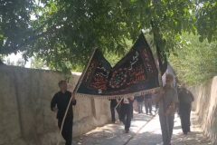 خروش حسینی در دل روستای دمورچی ساوه