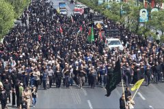 خروش عاشورایی ساوجی‌ها در پیاده‌روی جاماندگان اربعین