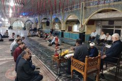 خاطره‌گویی دفاع مقدس در گلزار شهدای ساوه