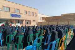 جشن جوانه‌ها در آموزشگاه قرآنی نسرین عرب برگزار شد