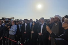 وزیر راه و شهرسازی وارد ساوه شد