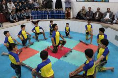 افتتاحیه طرح پهلوان سعید در زورخانه شهید تاریخی ساوه