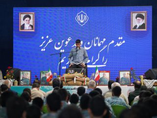 یادواره شهید سلیمانی در ساوه برگزار شد