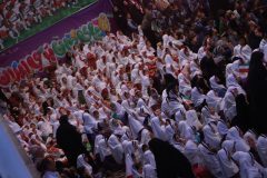 شور ۷ هزار دانش‌آموز ساوجی در اکران انیمیشن «یوز»