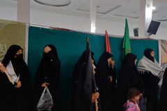 قابی متفاوت از همایش اقتدار بسیجیان در ساوه