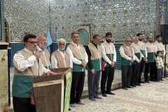 اعزام زائر اولی‌های ساوجی به مشهد مقدس