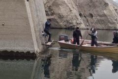 نصب پمپ‌های تأمین آب اضطراری در سد الغدیر