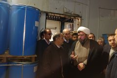 بازدید معاون وزیر جهاد کشاورزی از سردخانه اترس ساوه