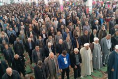شکوه حضور نمازگزاران ساوجی در  نماز جمعه