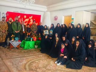 یلدای صبر در خانه شهید شیروانی