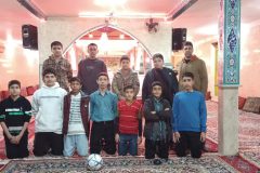 میز خدمت فرهنگی در مسجد شهدا ساوه
