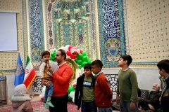 جشن بزرگ نیمه‌شعبان در ساوه برگزار شد