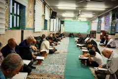 محافل جزءخوانی قرآن کریم در مساجد ساوه